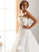 Свадебное платье 13169. Силуэт А-силуэт. Цвет Белый / Молочный. Вид 1