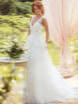 Свадебное платье Лоренца. Силуэт Пышное, А-силуэт. Цвет Белый / Молочный. Вид 1