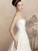 Свадебное платье Николь. Силуэт А-силуэт. Цвет Белый / Молочный. Вид 3
