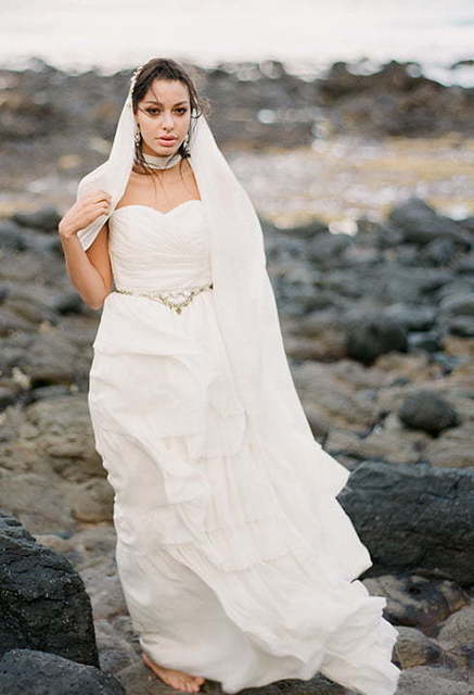 Свадебное платье Athena. Силуэт А-силуэт, Прямое. Цвет Белый / Молочный. Вид 1