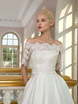 Свадебное платье 1225. Силуэт А-силуэт. Цвет Белый / Молочный. Вид 3
