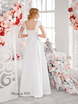 Свадебное платье 929. Силуэт А-силуэт, Прямое, Греческий. Цвет Белый / Молочный. Вид 2