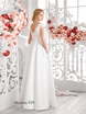 Свадебное платье 929. Силуэт А-силуэт, Прямое, Греческий. Цвет Белый / Молочный. Вид 3