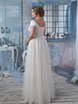 Свадебное платье 2004. Силуэт А-силуэт. Цвет Белый / Молочный. Вид 2