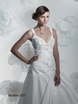 Свадебное платье 537. Силуэт А-силуэт. Цвет Белый / Молочный. Вид 2