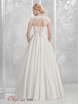 Свадебное платье 1105. Силуэт А-силуэт. Цвет Белый / Молочный. Вид 2