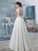 Свадебное платье 1260. Силуэт А-силуэт. Цвет Белый / Молочный. Вид 2