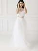 Свадебное платье Vita. Силуэт А-силуэт. Цвет Белый / Молочный. Вид 1