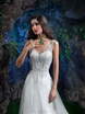 Свадебное платье Q 309. Силуэт А-силуэт. Цвет Белый / Молочный. Вид 3