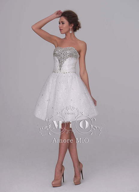 Свадебное платье Мадлен 1. Силуэт А-силуэт. Цвет Белый / Молочный. Вид 1