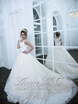 Свадебное платье Кейси 1. Силуэт Пышное, А-силуэт. Цвет Белый / Молочный. Вид 1