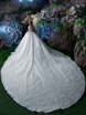 Свадебное платье 746. Силуэт Пышное, А-силуэт. Цвет Белый / Молочный. Вид 2