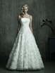 Свадебное платье С152. Силуэт А-силуэт. Цвет Белый / Молочный. Вид 1