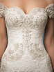 Свадебное платье Rosa. Силуэт А-силуэт. Цвет Белый / Молочный, Айвори / Капучино. Вид 3