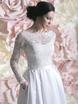 Свадебное платье Рейманд. Силуэт А-силуэт. Цвет Белый / Молочный. Вид 2