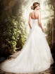 Свадебное платье PP015. Силуэт А-силуэт. Цвет Белый / Молочный. Вид 2