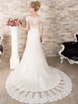 Свадебное платье SL0177. Силуэт А-силуэт. Цвет Белый / Молочный, Айвори / Капучино. Вид 2