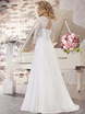 Свадебное платье NS006. Силуэт А-силуэт. Цвет Белый / Молочный. Вид 2