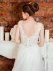 Свадебное платье 2053. Силуэт А-силуэт. Цвет Белый / Молочный. Вид 4