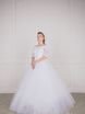 Свадебное платье 2067. Силуэт Пышное, А-силуэт. Цвет Белый / Молочный. Вид 1