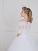 Свадебное платье 2067. Силуэт Пышное, А-силуэт. Цвет Белый / Молочный. Вид 3