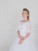 Свадебное платье 2067. Силуэт Пышное, А-силуэт. Цвет Белый / Молочный. Вид 4