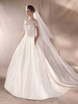 Свадебное платье Sami. Силуэт А-силуэт. Цвет Белый / Молочный. Вид 1