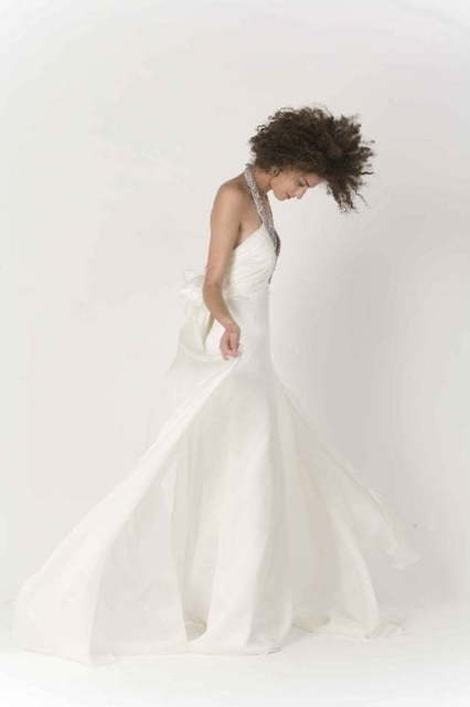 Свадебное платье Aneto. Силуэт А-силуэт. Цвет Белый / Молочный. Вид 1