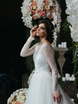 Свадебное платье Felicita. Силуэт А-силуэт. Цвет Белый / Молочный. Вид 3