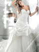 Свадебное платье Piso. Силуэт А-силуэт. Цвет Белый / Молочный. Вид 1
