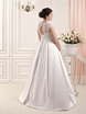 Свадебное платье S 188. Силуэт А-силуэт. Цвет Белый / Молочный. Вид 2