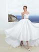 Свадебное платье Rivera. Силуэт А-силуэт. Цвет Белый / Молочный. Вид 1