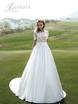 Свадебное платье Antares. Силуэт А-силуэт. Цвет Белый / Молочный. Вид 1