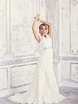 Свадебное платье Арлин. Силуэт А-силуэт. Цвет Белый / Молочный. Вид 3