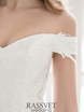Свадебное платье Флеуретта. Силуэт А-силуэт. Цвет Белый / Молочный. Вид 5