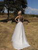 Свадебное платье Cute Freesia. Силуэт А-силуэт. Цвет Белый / Молочный. Вид 2