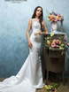 Свадебное платье Кларис. Силуэт Рыбка. Цвет Белый / Молочный. Вид 1
