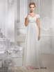 Свадебное платье 1008. Силуэт Прямое, Греческий. Цвет Белый / Молочный. Вид 1