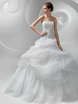 Свадебное платье 405. Силуэт Пышное. Цвет Белый / Молочный. Вид 1