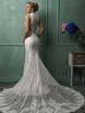 Свадебное платье Perla. Силуэт Прямое. Цвет Белый / Молочный. Вид 3