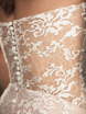 Свадебное платье Ariana. Силуэт Прямое. Цвет Белый / Молочный, оттенки Розового. Вид 4