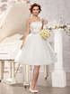 Свадебное платье ME016. Силуэт Пышное. Цвет Белый / Молочный. Вид 1