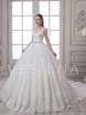 Свадебное платье 4076. Силуэт Пышное. Цвет Белый / Молочный. Вид 1
