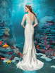 Свадебное платье Бейли. Силуэт Рыбка. Цвет Белый / Молочный. Вид 2