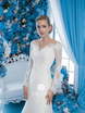 Свадебное платье Lavinia. Силуэт Рыбка. Цвет Белый / Молочный. Вид 3