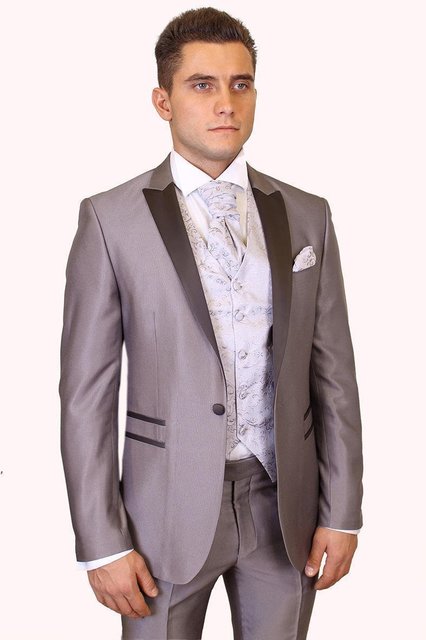 Однобортный, Тройка Свадебный костюм арт.4475 от Салон свадебных костюмов Trimforti 1