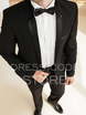 Однобортный, Смокинг, Двойка Смокинг со стойкой Trench от Прокат мужских костюмов Dress Code Rent 2