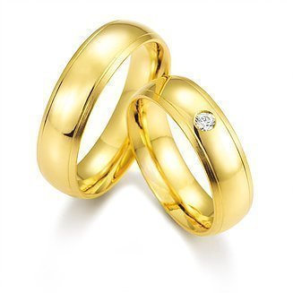 Обручальные кольца Classic 12 из Желтое золото от Ювелирный салон Jewellery Art 1