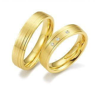 Обручальные кольца Romantic 10 из Желтое золото от Ювелирный салон Jewellery Art 1
