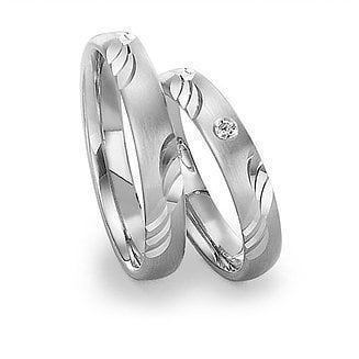 Обручальные кольца Romantic 13 из Белое золото от Ювелирный салон Jewellery Art 1